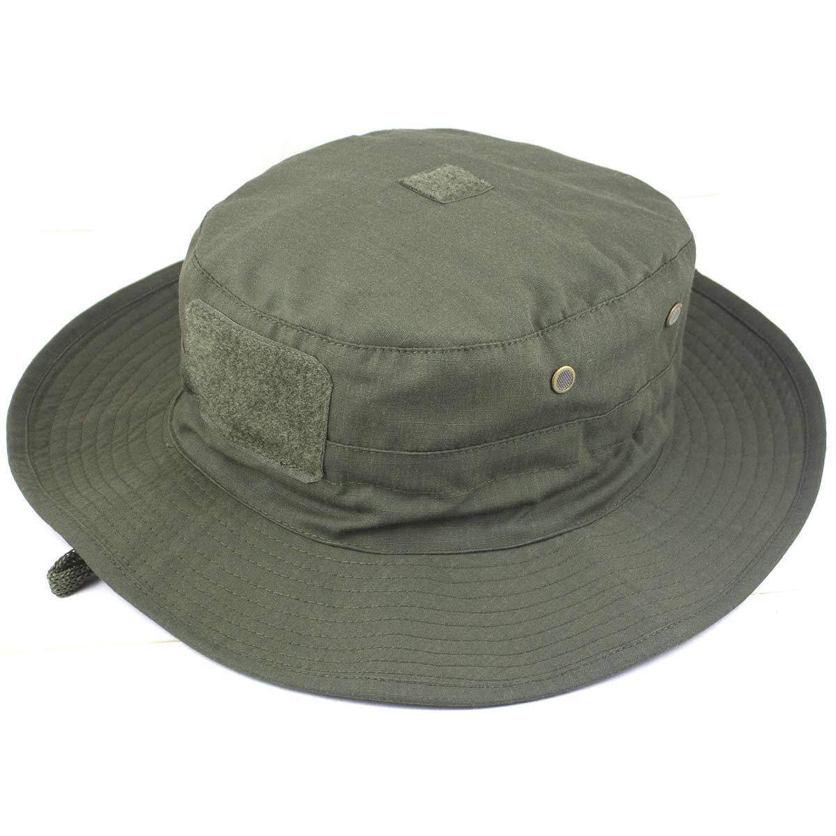 BOONIE HAT ADJUSTABLE - Chapeau de brousse-Bulldog Tactical-Vert olive-L-XL-Welkit